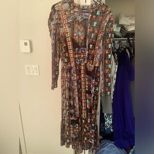 Zara Midi dress Size Large